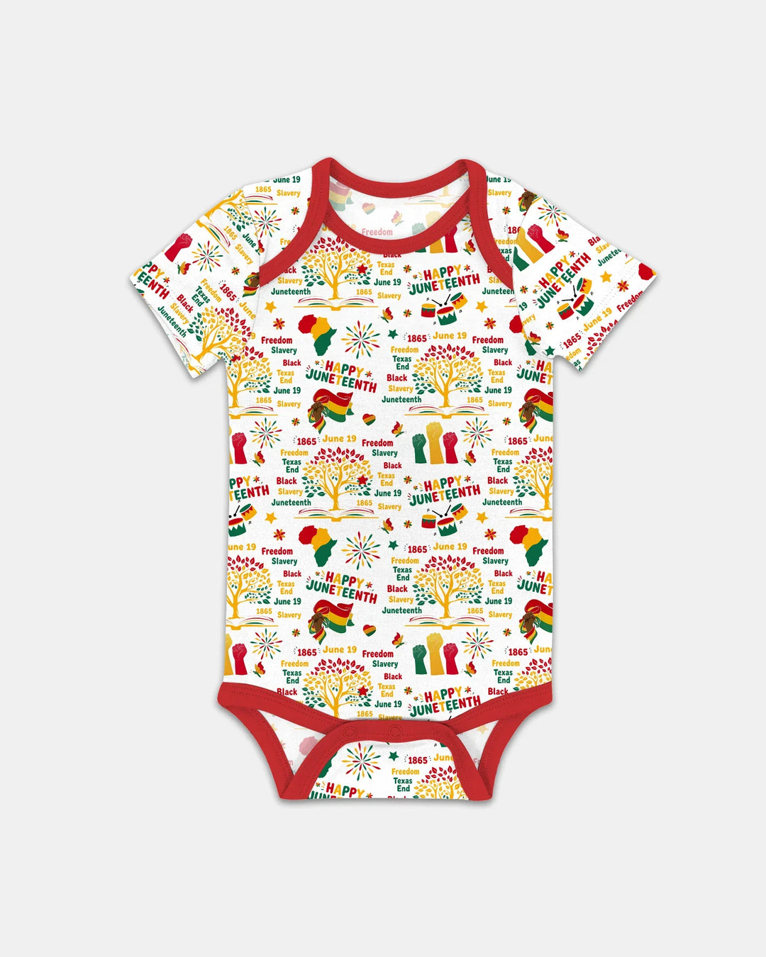 Happy Juneteenth Bamboo Bodysuit
