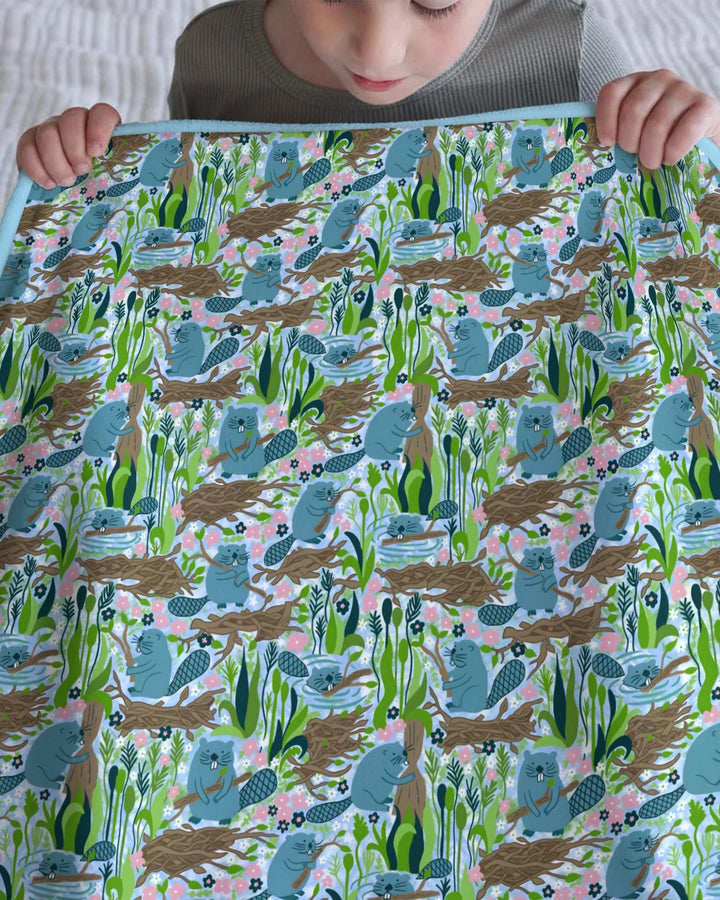 Little Dam Builders Bamboo Blanket