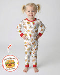 Food Puns Love Bamboo Two Piece Long Sleeve Pajama Set