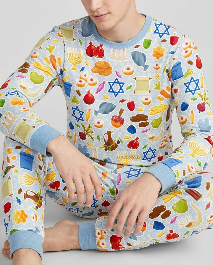 Shana Tovah Bamboo Men's Pajama Set