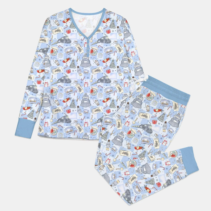 Vorlage für individuelles Damen-Pyjama-Set