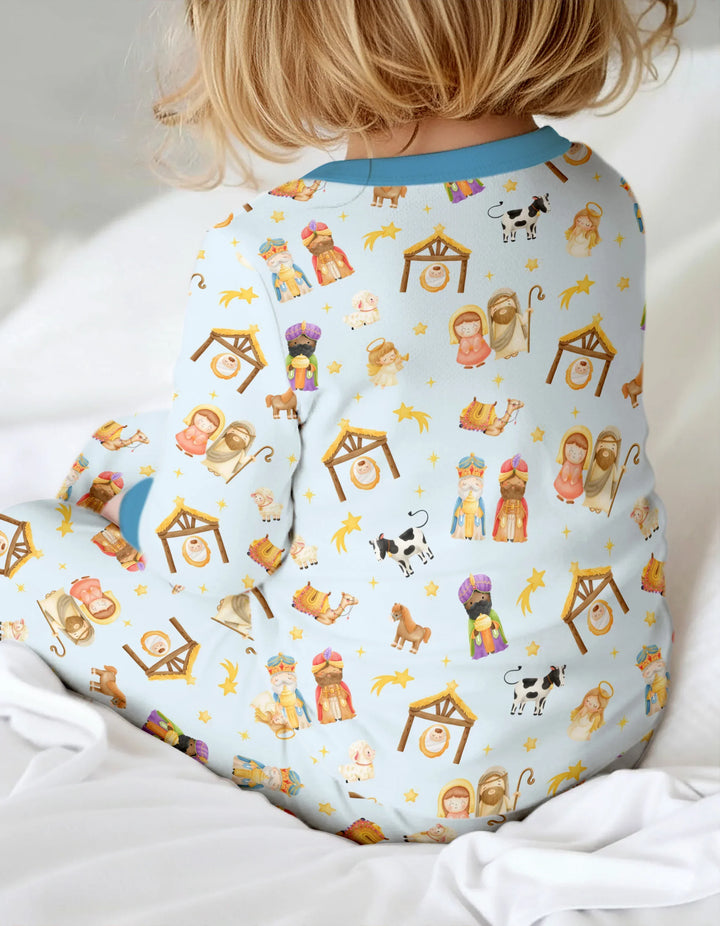 Gerippte Babykleidung mit individuellem Foto - Weich &amp; Skizzenhaft