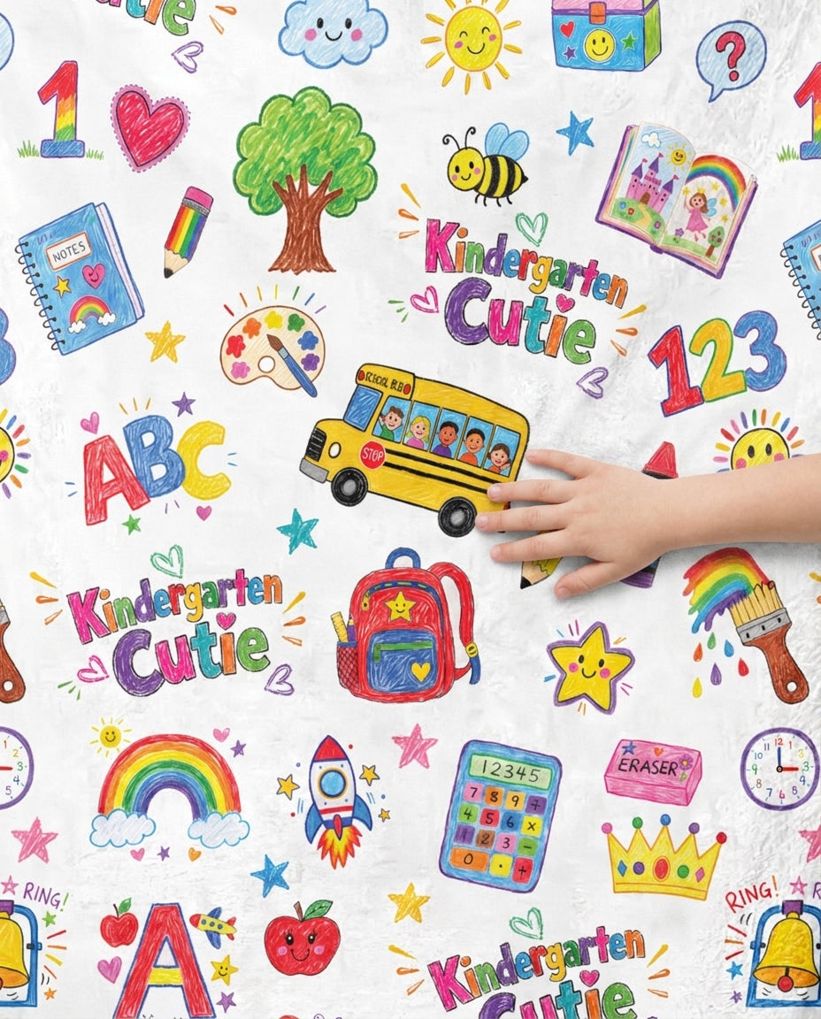 Kindergarten Cutie Bamboo Blanket