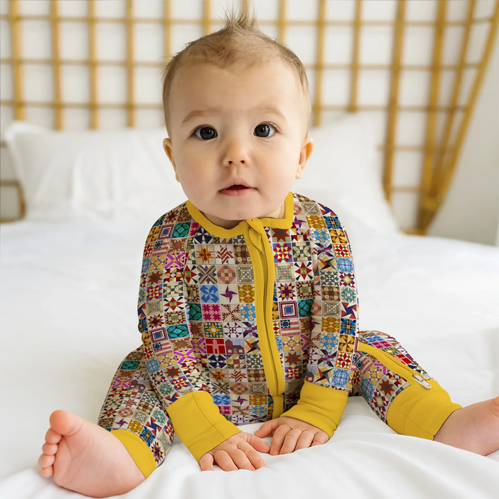 Gerippte Babykleidung mit individuellem Foto - Weich &amp; Skizzenhaft