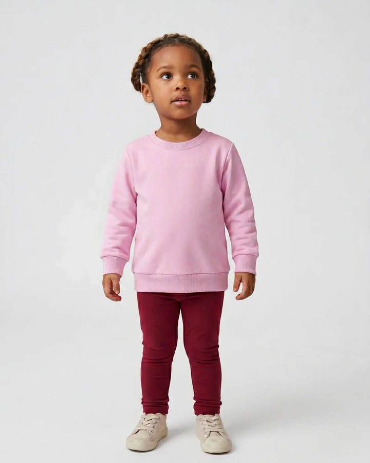 Solid Color Bamboo Crewneck Sweatshirt