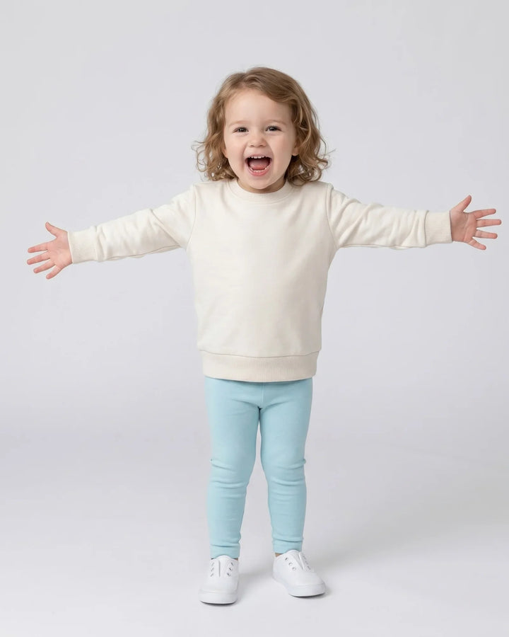 Solid Color Bamboo Crewneck Sweatshirt