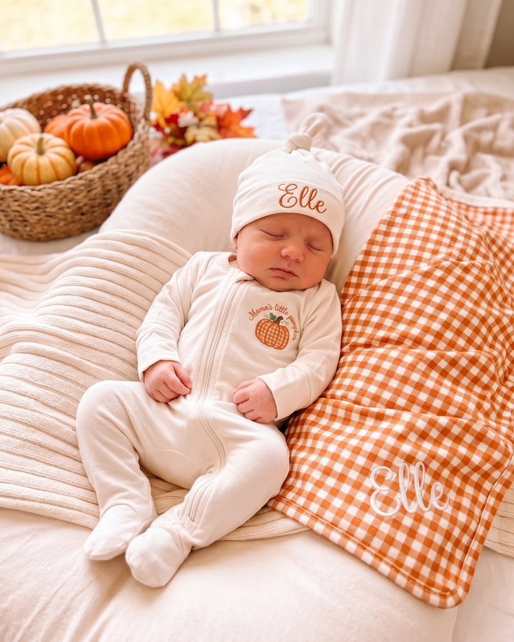 Gerippte Babykleidung mit individuellem Foto - Weich &amp; Skizzenhaft