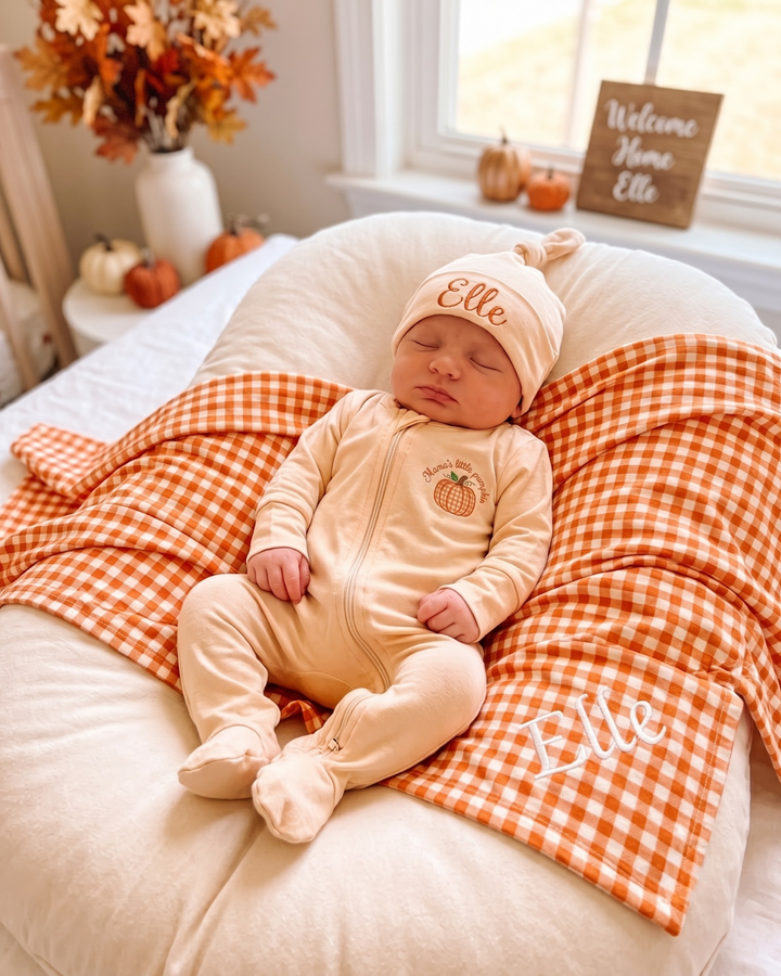 Gerippte Babykleidung mit individuellem Foto - Weich &amp; Skizzenhaft