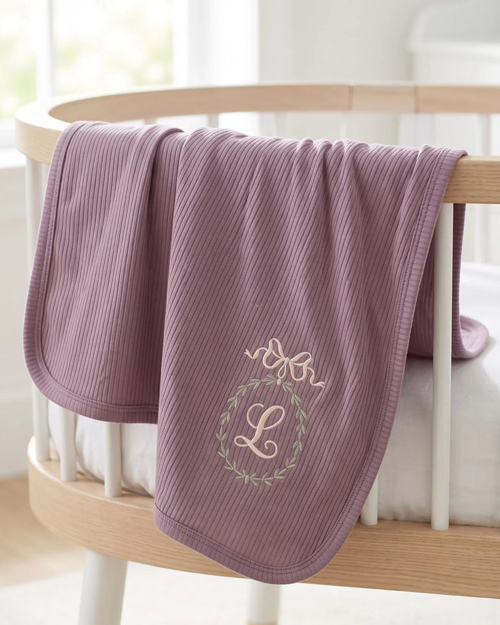 Gerippte Babykleidung mit individuellem Foto - Weich &amp; Skizzenhaft