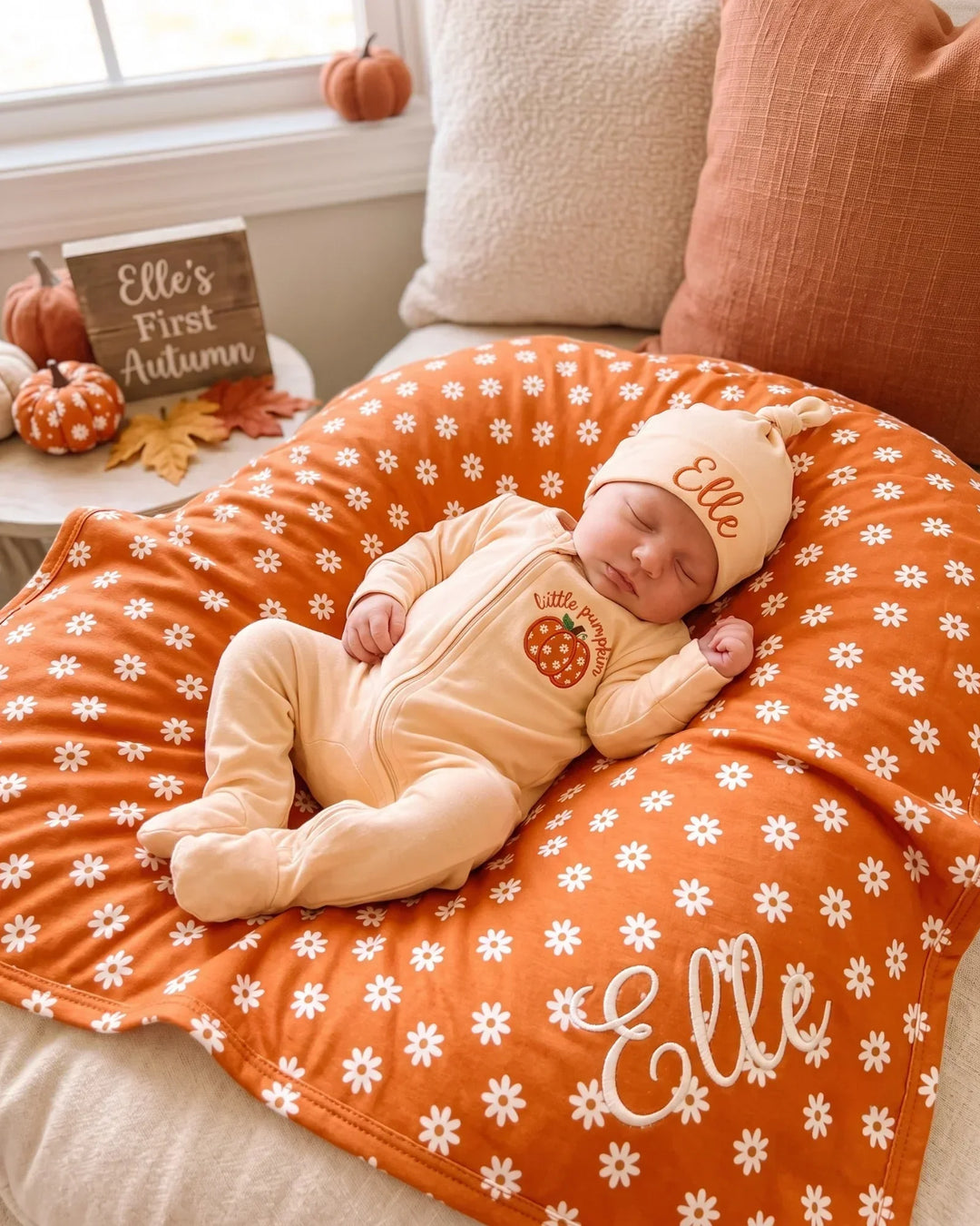 Gerippte Babykleidung mit individuellem Foto - Weich &amp; Skizzenhaft