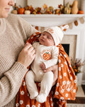 Gerippte Babykleidung mit individuellem Foto - Weich &amp; Skizzenhaft