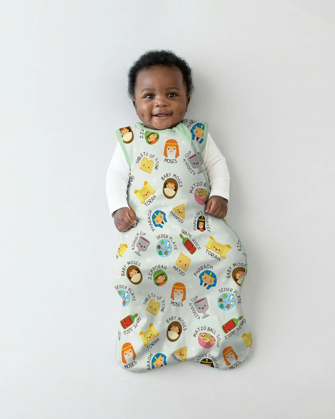 Cute Passover Characters Bamboo Sleep Bag