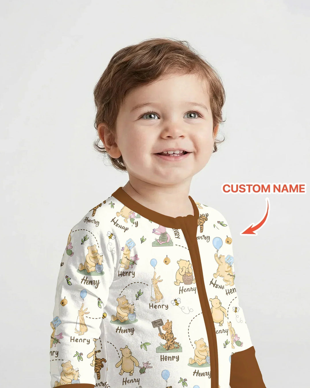 Gerippte Babykleidung mit individuellem Foto - Weich &amp; Skizzenhaft
