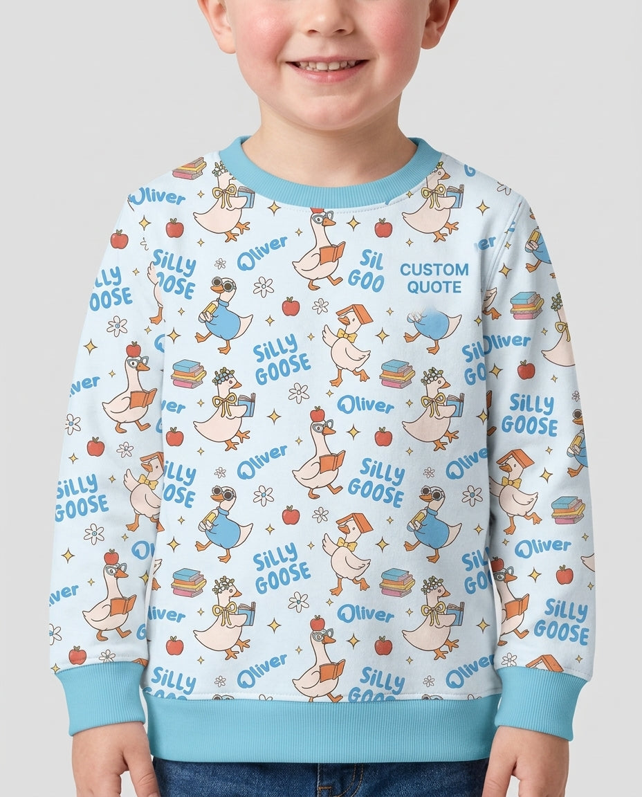 Custom Template Bambus-Rundhals-Sweatshirt