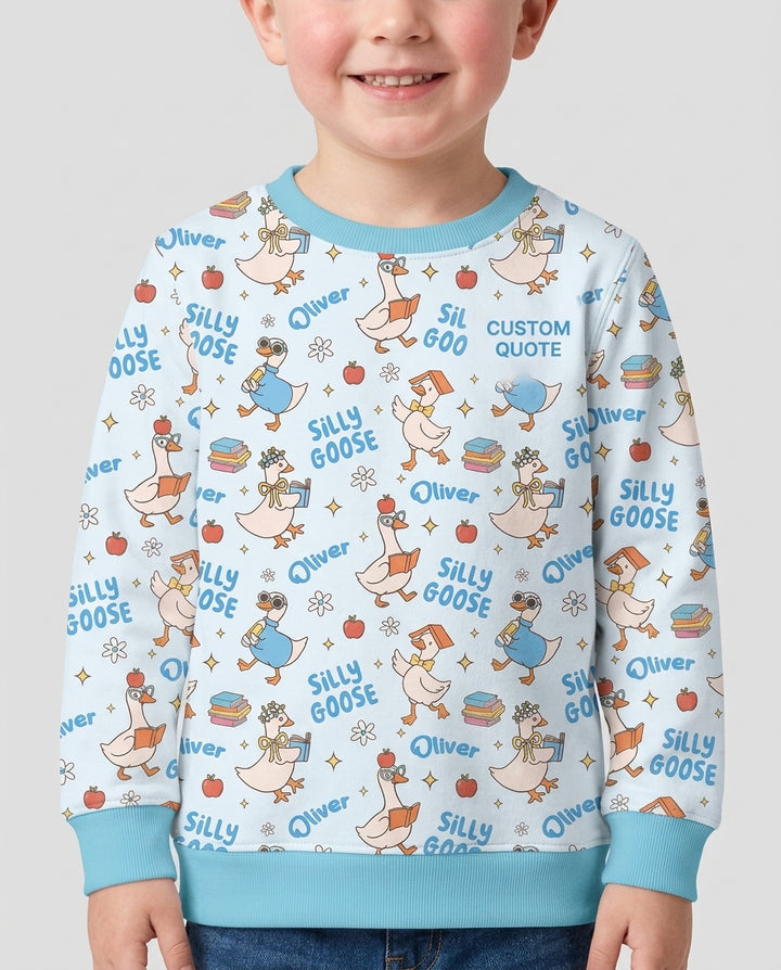 Custom Template Bambus-Rundhals-Sweatshirt