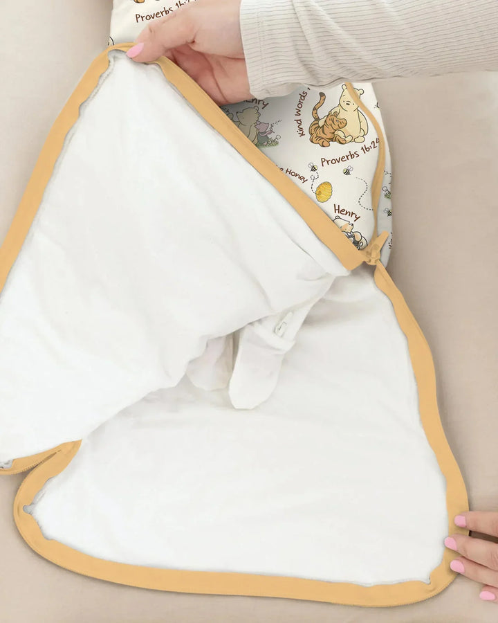 Kind Words Are Like Honey Custom Name Bamboo Sleep Bag