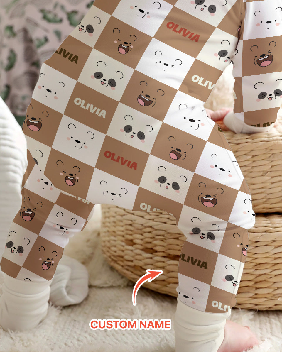 I Am Baby Bears Bamboo Convertible Zippy