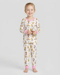 School Days Adventure Bamboo Two Piece Long Sleeve Pajama Set