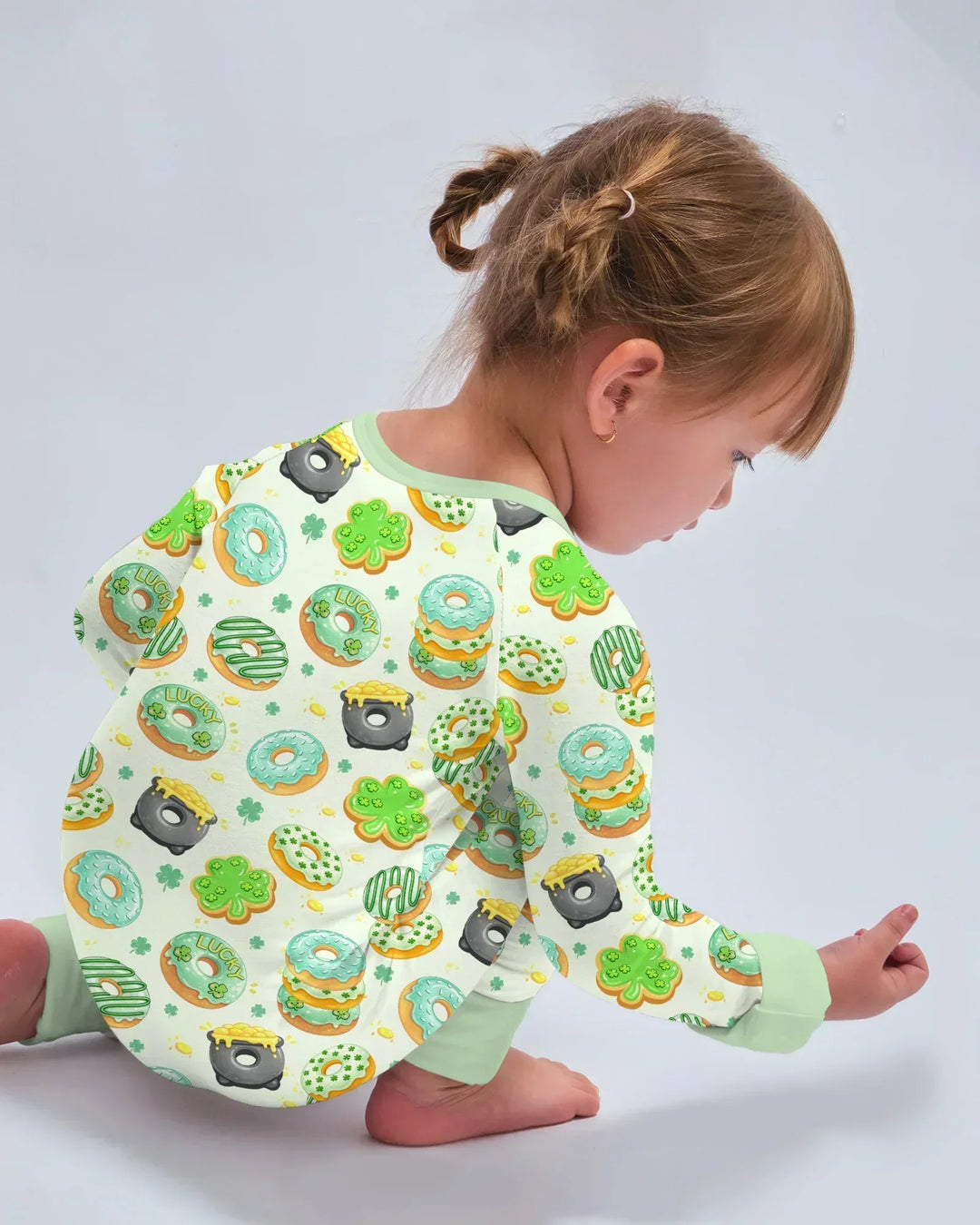 St. Patrick's Day Donut Bamboo Convertible Zippy