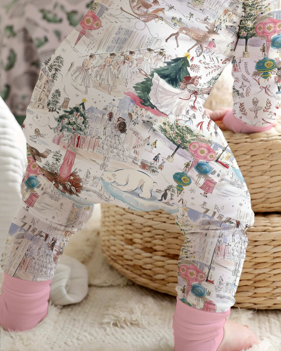 Enchanted Winter Wonderland Bamboo Convertible Zippy