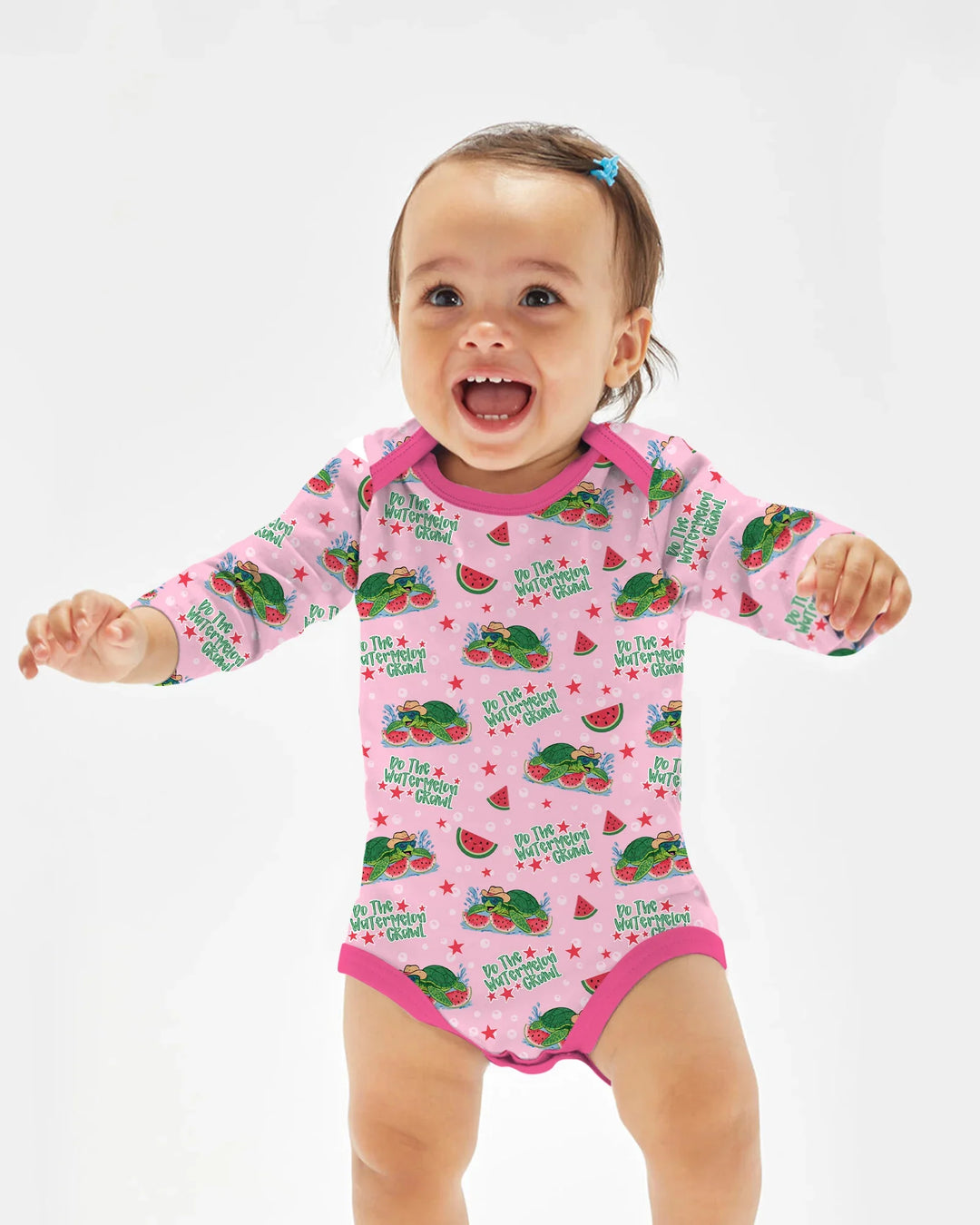 Gerippte Babykleidung mit individuellem Foto - Weich &amp; Skizzenhaft