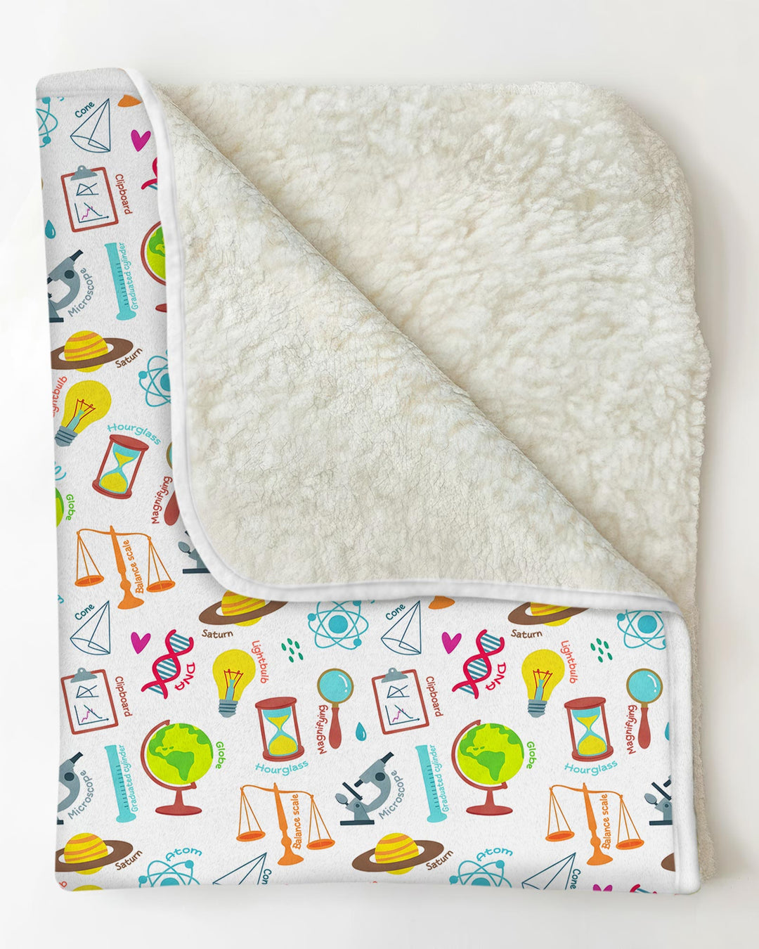Tiny Scientist Explores The World  Bamboo Blanket