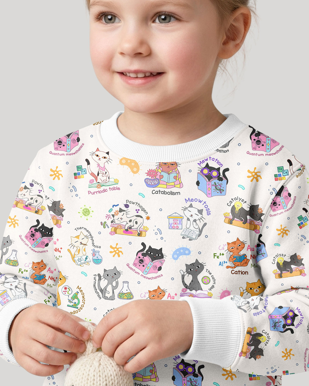 Sweatshirt mit Rundhalsausschnitt aus Bambusfaser