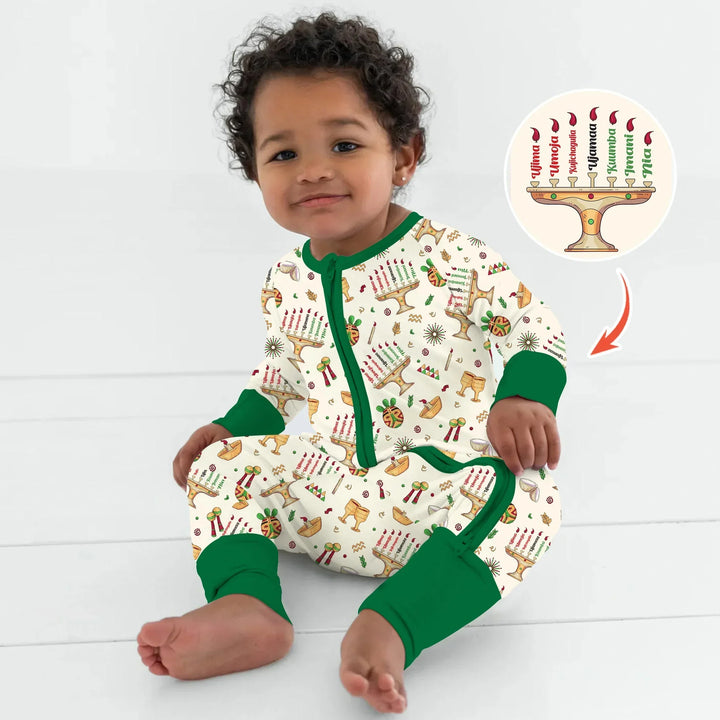 Happy Kwanzaa Bamboo Convertible Zippy