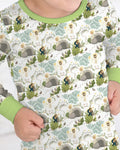 Matthew 28:1–8 He Is Risen Bamboo Two Piece Long Sleeve Pajama Set