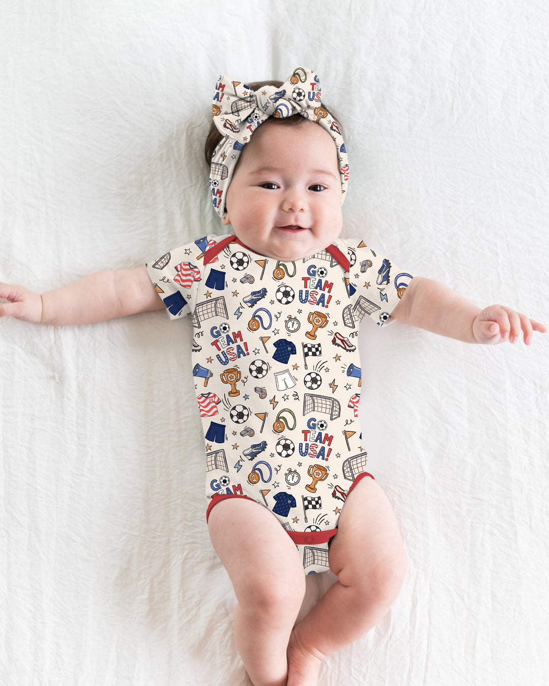 Gerippte Babykleidung mit individuellem Foto - Weich &amp; Skizzenhaft