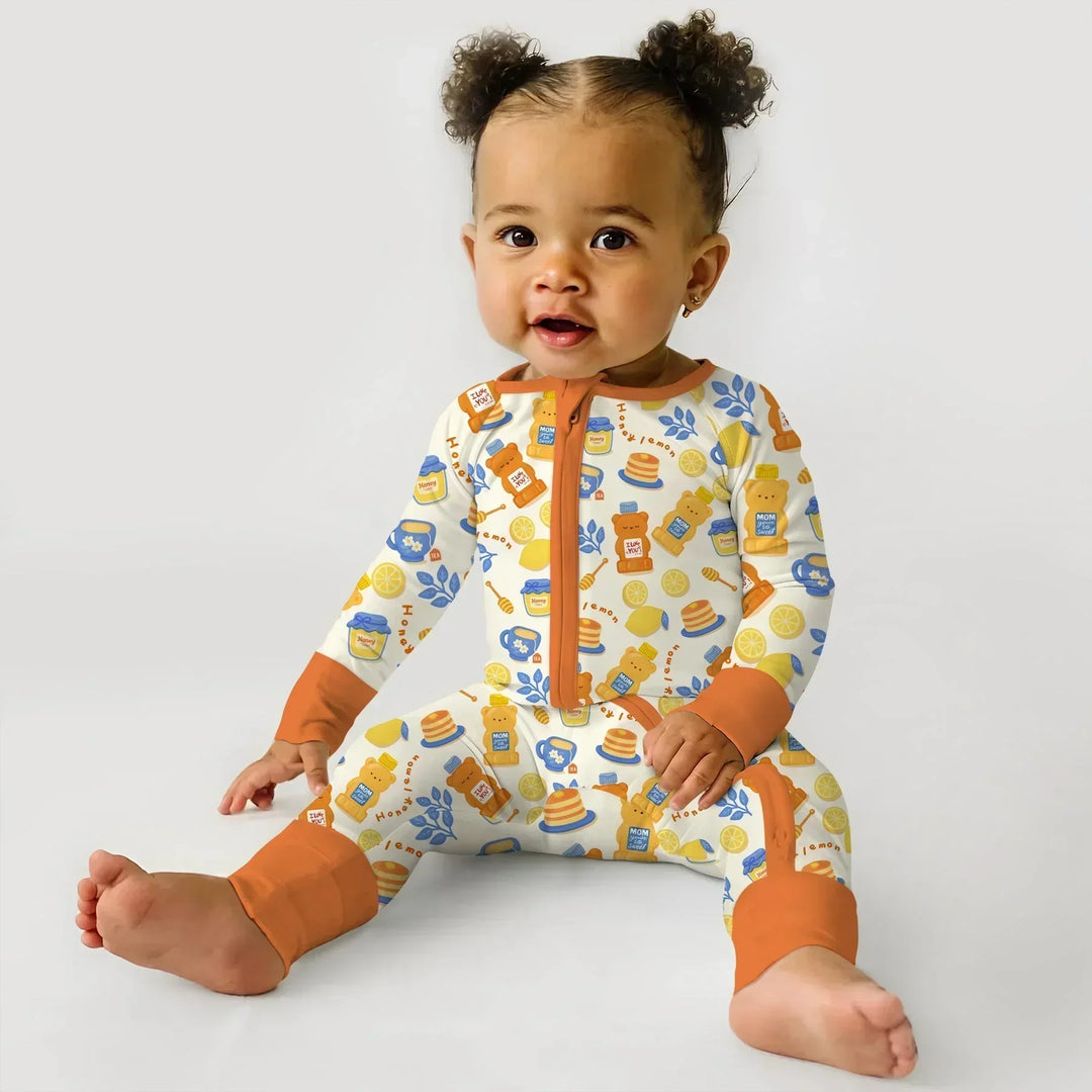 Gerippte Babykleidung mit individuellem Foto - Weich &amp; Skizzenhaft