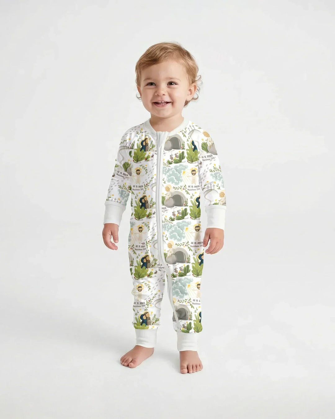Gerippte Babykleidung mit individuellem Foto - Weich &amp; Skizzenhaft