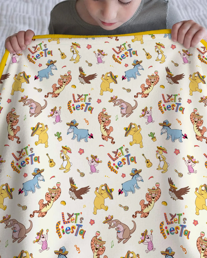 Let's Fiesta Bamboo Blanket