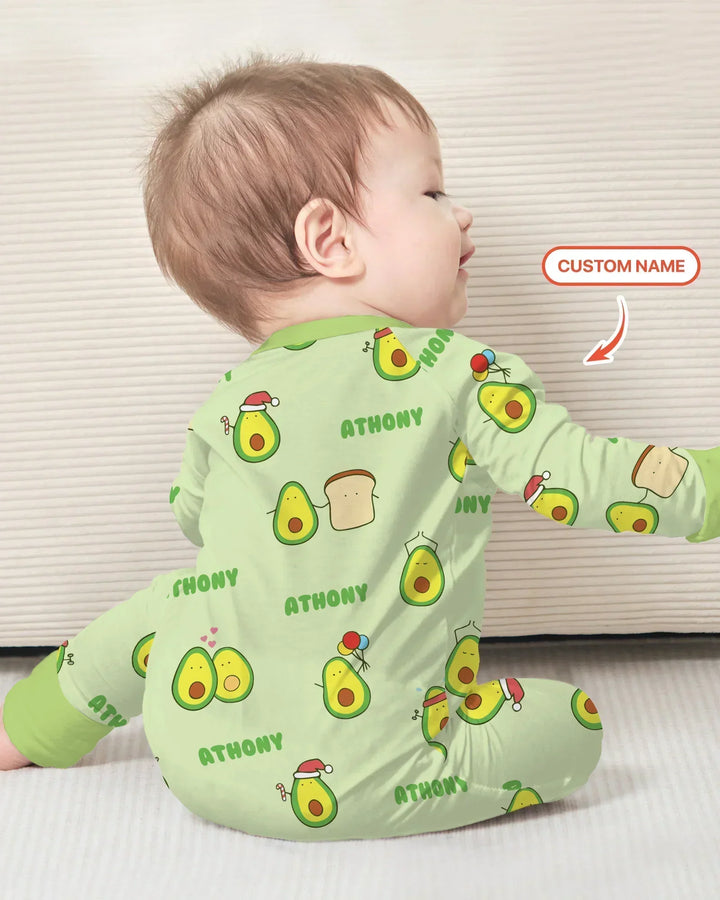 Gerippte Babykleidung mit individuellem Foto - Weich &amp; Skizzenhaft