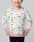 Baseball-Sweatshirt mit Rundhalsausschnitt aus Bambus und christlichem Motiv