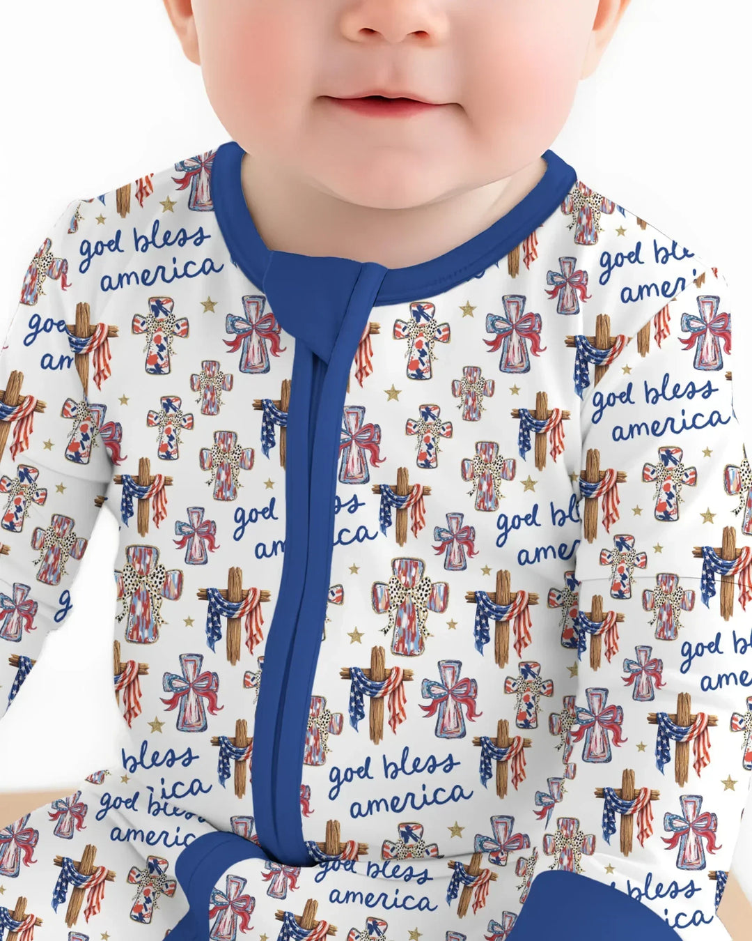 Gerippte Babykleidung mit individuellem Foto - Weich &amp; Skizzenhaft