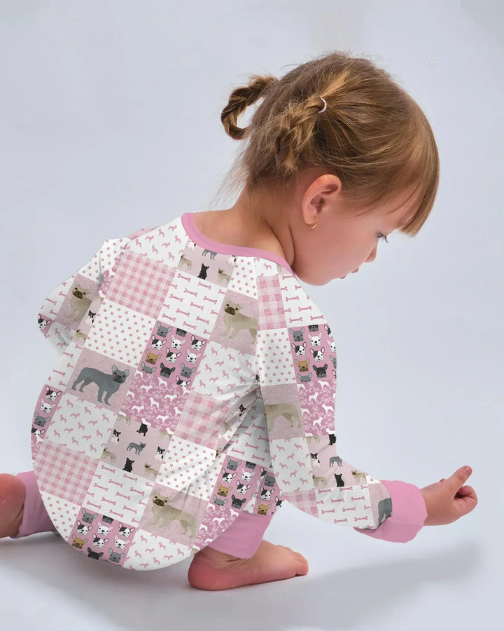 Gerippte Babykleidung mit individuellem Foto - Weich &amp; Skizzenhaft