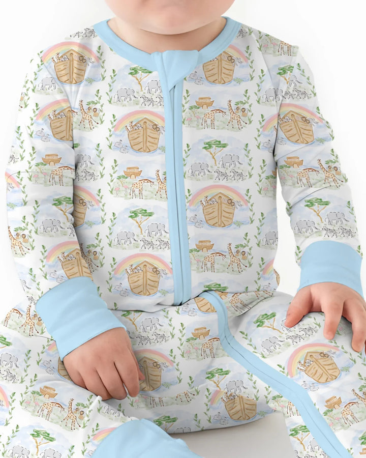 Gerippte Babykleidung mit individuellem Foto - Weich &amp; Skizzenhaft
