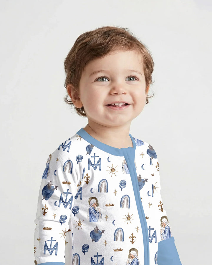 Gerippte Babykleidung mit individuellem Foto - Weich &amp; Skizzenhaft