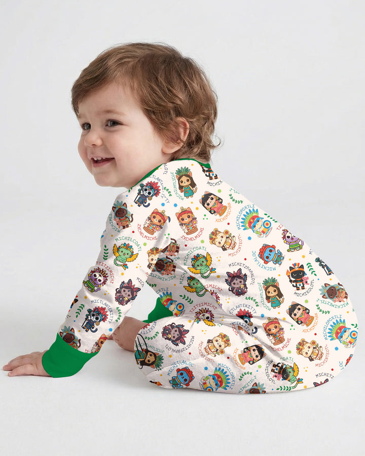 Gerippte Babykleidung mit individuellem Foto - Weich &amp; Skizzenhaft