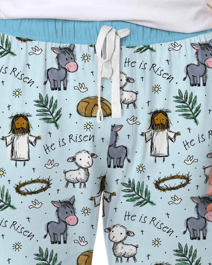 Vorlage Herren-Pyjama-Set