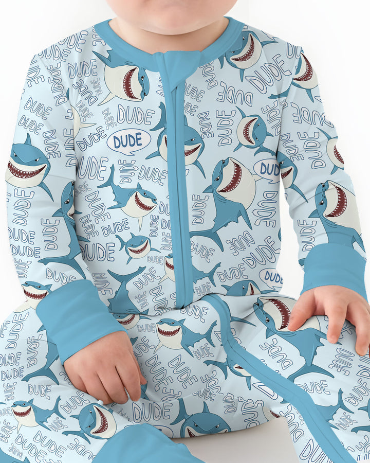 Dude Shark Bamboo Convertible Zippy