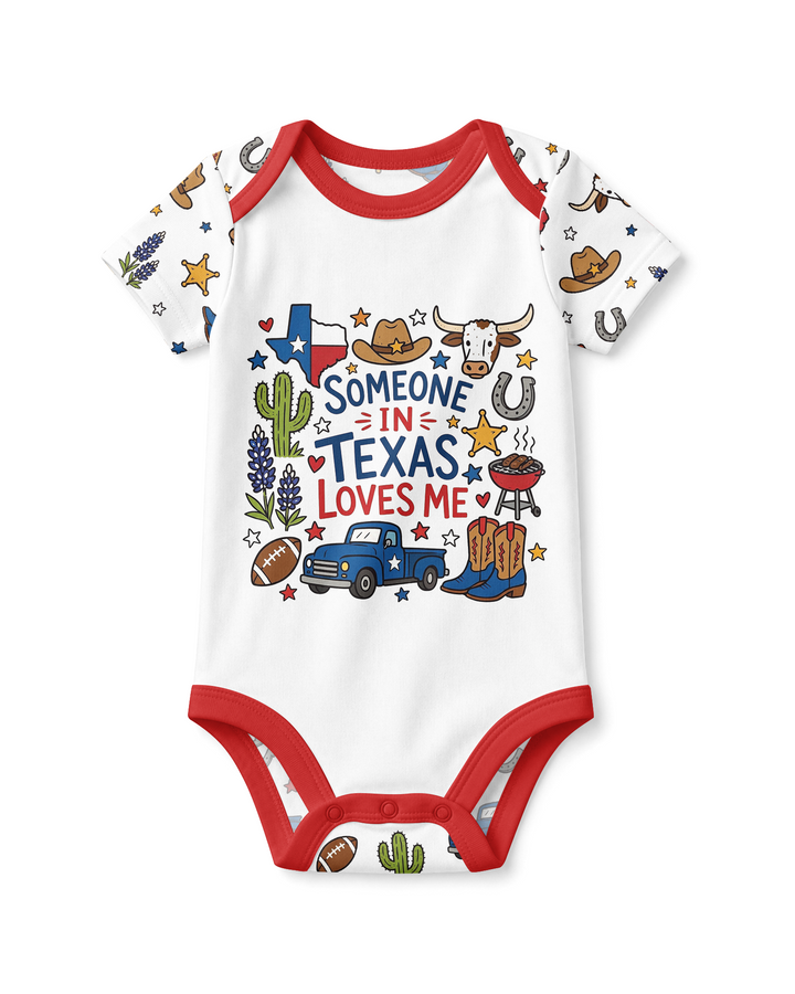 Someone in Texas Loves Me Bamboo Bodysuit
