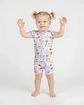Louisiana Preppy Summer Bamboo Shorty Zippy
