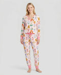 Puppy Portrait Bamboo Women Pajama Set