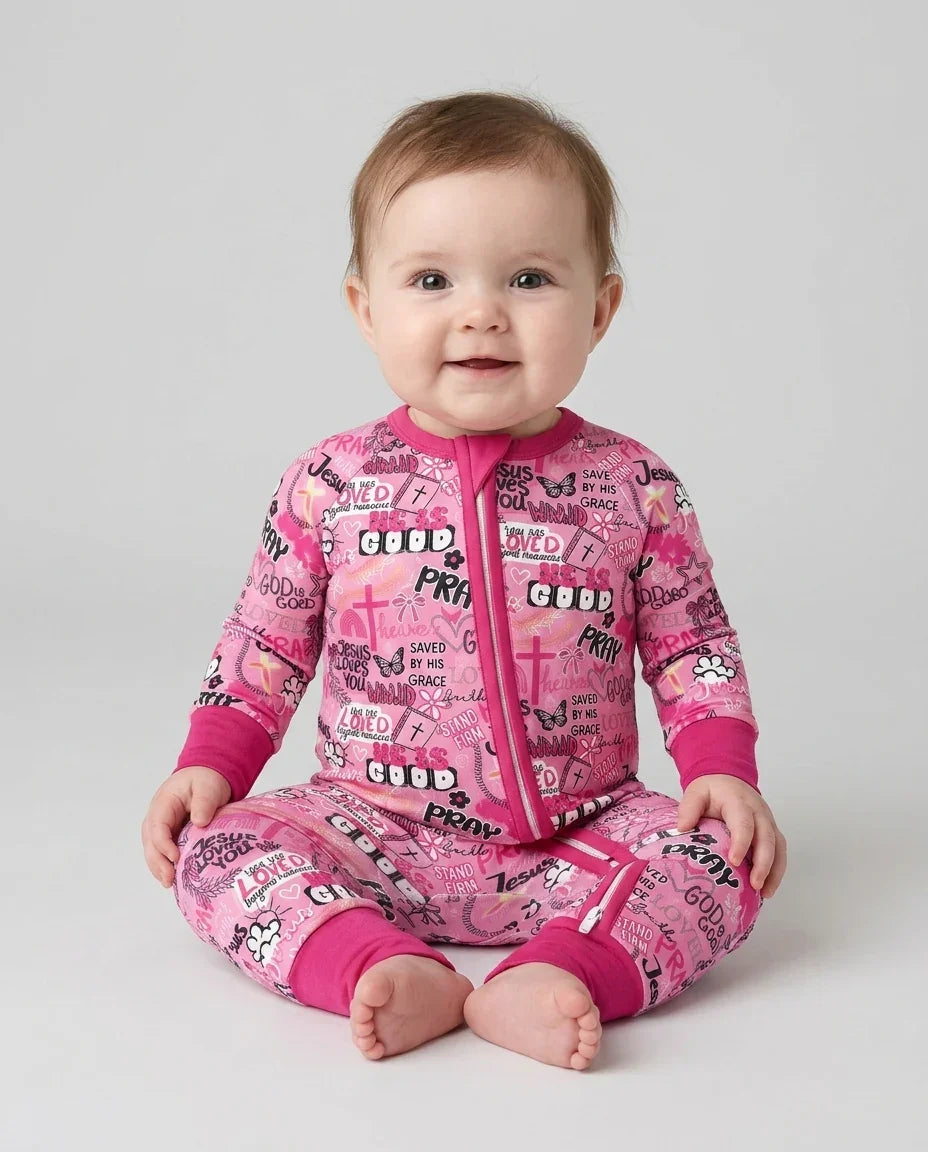 Gerippte Babykleidung mit individuellem Foto - Weich &amp; Skizzenhaft