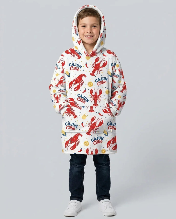 Cajun Cutie Tragbarer Bambus-Deckenhoodie