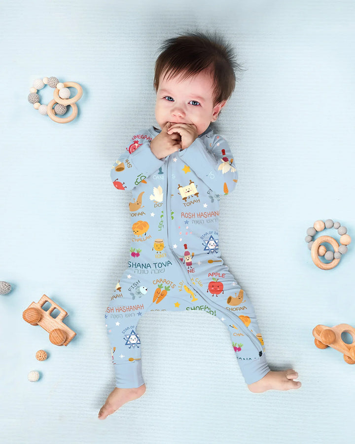 Gerippte Babykleidung mit individuellem Foto - Weich &amp; Skizzenhaft