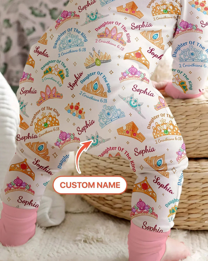 Daughter Of The King Custom Name Bamboo Convertible Zippy