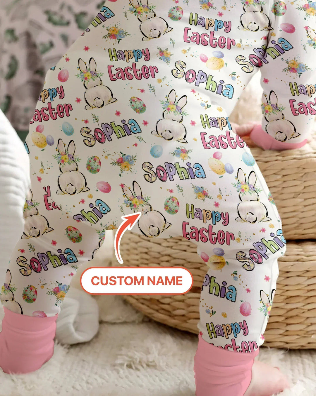 Gerippte Babykleidung mit individuellem Foto - Weich &amp; Skizzenhaft